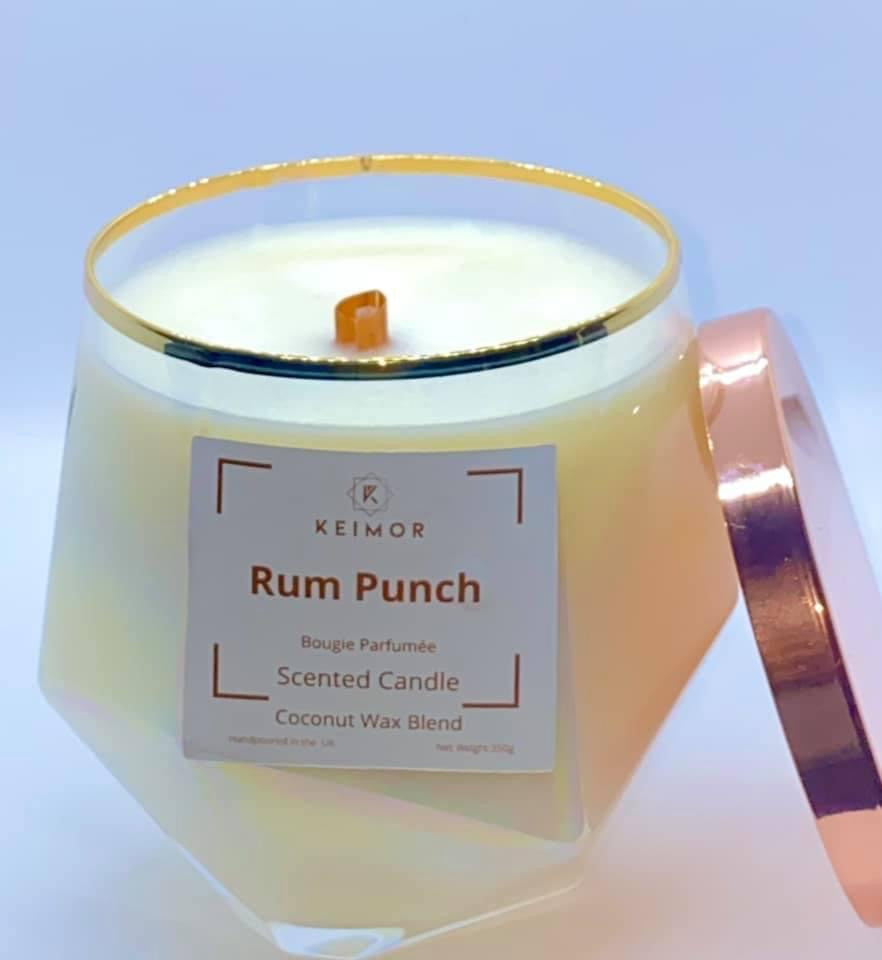 Rum Punch Luxury Scented Candle (Net Wt.350g)