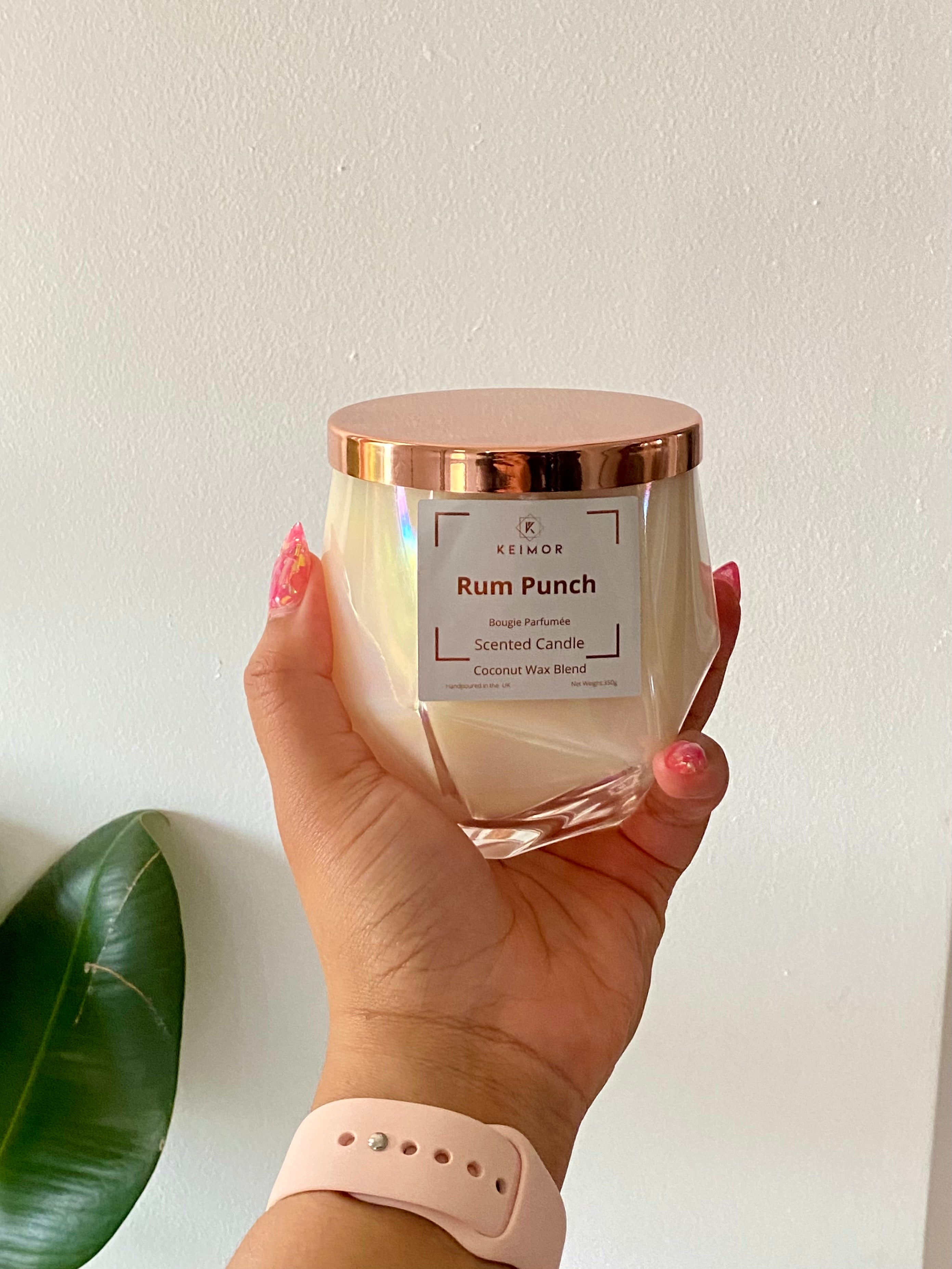 Rum Punch Luxury Scented Candle (Net Wt.350g)