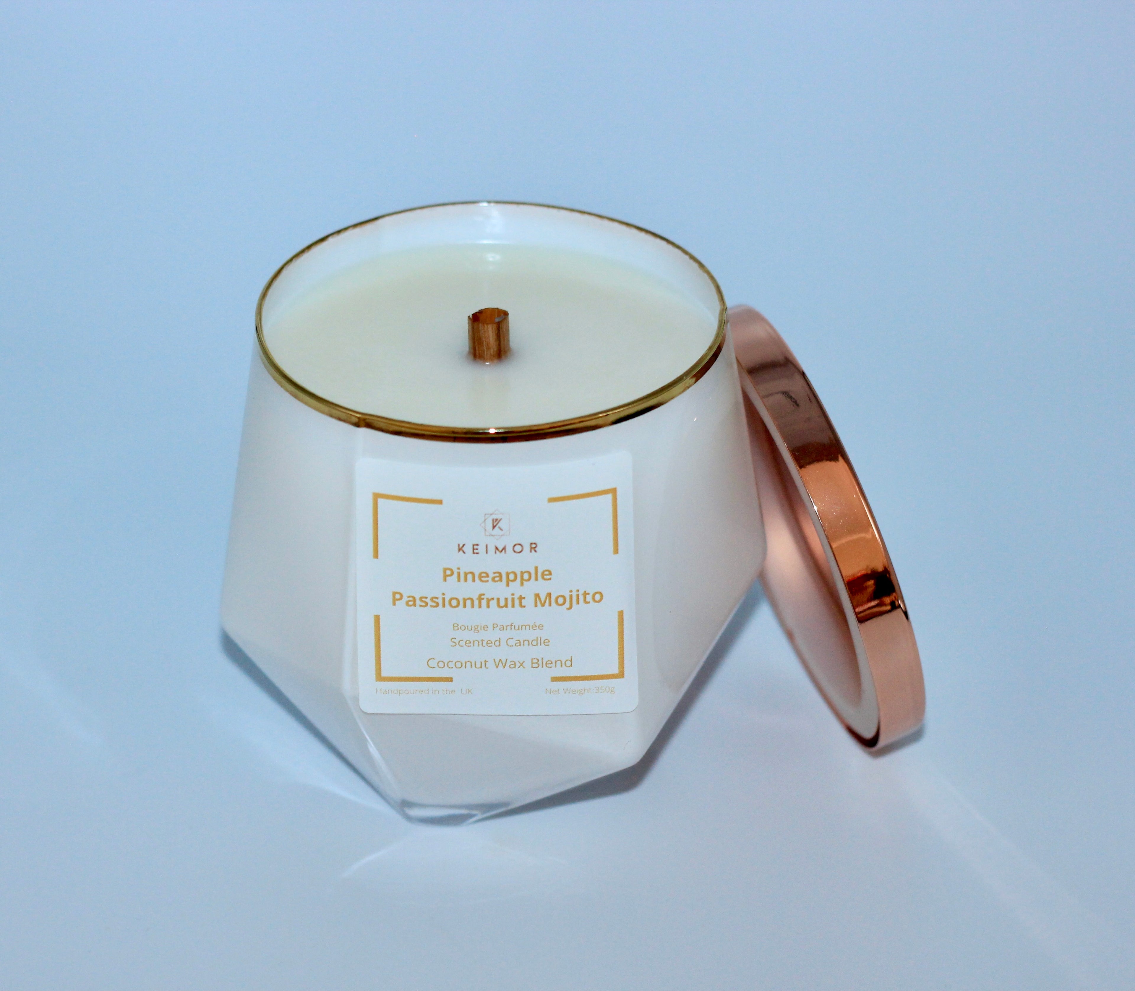 Pineapple Passionfruit Mojito Luxury Scented Candle (Net Wt.350g)